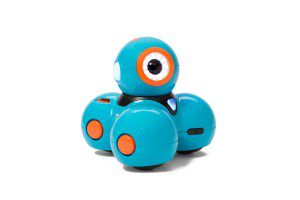 Dash is the exploring robot because he is the one that can drive around.  