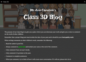 3D class 3D Blog