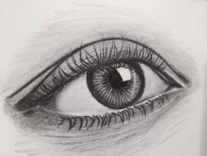 Drawing with pencil
