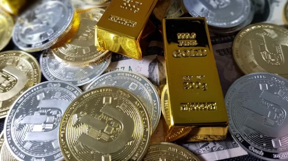 gold and silver