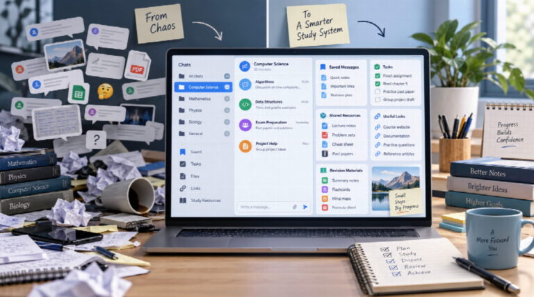 Group Chat to Study System